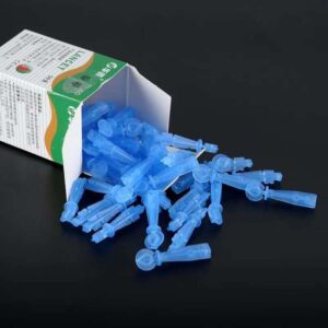 Disposable Sterile Blood Lancets Box